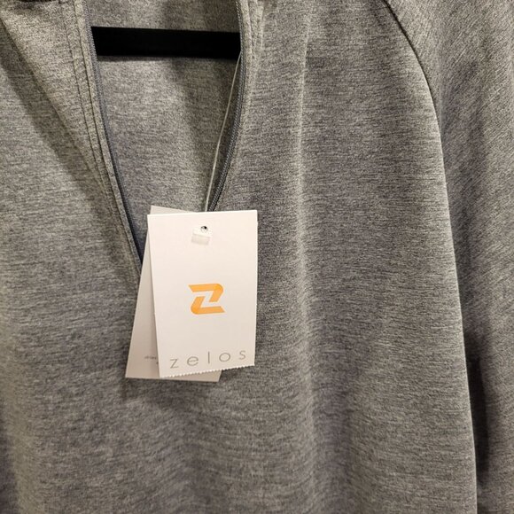 NWT Zelos Half-Zip Hoodie Women's Size Small Kangaroo Pocket Lounge Athletic Gym - Picture 6 of 9